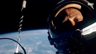 Buzz Aldrin and the first space selfie [upl. by Goldner]