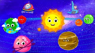 The Planets Song  Nursery Rhymes for Children  Cartoon Videos for Kids  Preschool Learning Videos [upl. by Nigel176]