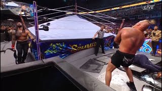 ROMAN REIGNS vs BROCK LESNAR  Undisputed WWE Universal Title Last Man Standing SummerSlam 2022 [upl. by Elokcin]