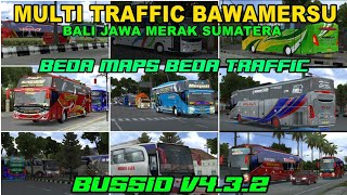 MULTI TRAFFIC ICIKIWIR BAWASLU UPDATE ⁉️ KODENAME TRAFFIC BUSSID V432 [upl. by Penland]