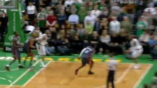 Ray Allen Rings Up the Game Winning Three [upl. by Alyos690]