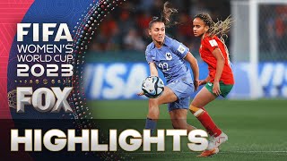 France vs Morocco Highlights  2023 FIFA Womens World Cup  Round of 16 [upl. by Taryn]