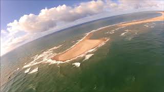 OBX Helicopters over Shelly Island Oct 2017 [upl. by Yhtrod]