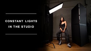 Studio Lighting with Constant Lights  Emily Teague [upl. by Idieh]