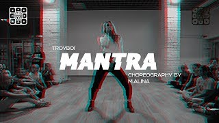 TROYBOI  MANTRA  DANCECOOL  CHOREOGRAPHY BY MALINA [upl. by Genevra]