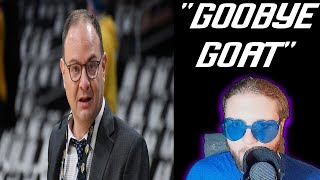 Adrian Wojnarowski Announces Retirement  Slightly Biased Reacts [upl. by Alehc134]