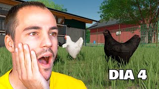 Ninchi el granjero Dia 4  Farming simulator 22 [upl. by Jerad]