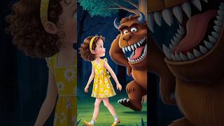 राधा को जंगल में मिला एक राक्षस Jungle Diaries shortsviral cartoon kids horror story bhoot [upl. by Esertal45]