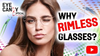 Why rimless glasses are so cool – An Eye Candy Optical Cleveland Perspective [upl. by Neimad]