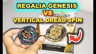 BEYBLADE REGALIA GENESIS VS DREAD BAHAMUT VERTICAL SPECIAL MOVE  PAK CHU CHANNEL  BEYBLADE MURAH [upl. by Ware]