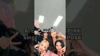 AI cover Blackpink singing APT by rose  JENSETTER UNNIE  aesthetic blackpink lesserafim kpop [upl. by Ogden]