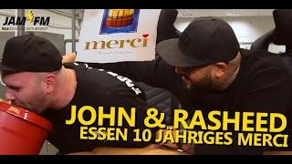 Challenge  10 Jahre altes Merci essen ⚡️ JAM FM [upl. by Trela]