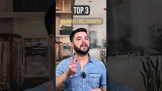 Top 3 sulphate free shampoo under ₹500 🤩 skincare shorts haircare beautytips [upl. by Strader]