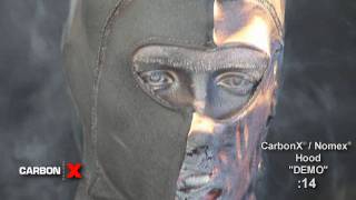 CarbonX® Product Demonstration  CarbonX  Nomex® Hood [upl. by Suoicserp455]