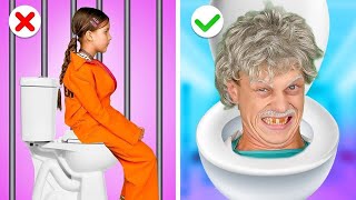 Bad Doctor VS Good Cop  Cool Parenting Hacks and Smart Tips Funny Moments in Jail [upl. by Mayman]