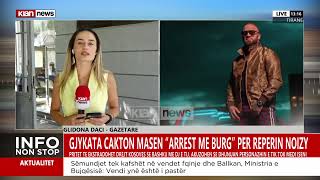 Gjykata cakton masën arrest me burg për reperin Noizy [upl. by Anod]