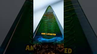 How I built the Orgonite pyramid from scratch to finish shorts [upl. by Amsa280]