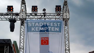 Stadtfest Kempten Allgäu 2024 Teil1 von 2 [upl. by Berkley]