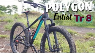 POLYGON ENTIAT TR8  MTB Indo [upl. by Hsirk]