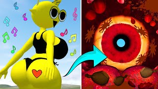 NEW WHATS INSIDE LOVE PINK LOVE YELLOW SONG SPRUNKI in Garrys MOD [upl. by Ailbert]