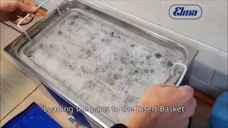 Ultrasonic Cleaner Demo  Elma Ultrasonic Cleaners  Tovatech [upl. by Ecirtnom100]