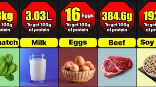 What Does 100g Of Protein Looks Like In Different Foods [upl. by Meriel]