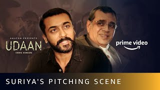 Suriya Pitches His Idea to Paresh Rawal  Udaan Airline Scene  Amazon Prime Video [upl. by Akinas]