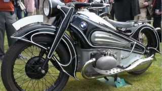 Vintage German Motorcycles of 2012 Concours dElegance 1080HD [upl. by Fritts816]