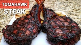 Tomahawk Ribeye Steak  Reverse Seared Tomahawk  Wagyu [upl. by Anauqat803]