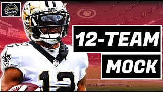 RB HEAVY Strategy  Fantasy Football Mock Draft [upl. by Mittel]