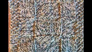 How to Knit a Dish or Wash Cloth [upl. by Aseral212]