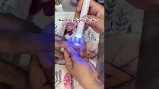 How to do polygel extensions polygel nailart [upl. by Tammy]