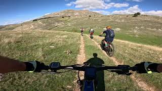 Monte Stabiata e Valle del Vasto  giro all mountain bellissimo  🤩🤩😁 [upl. by Harberd]