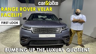 First Look Range Rover Velar Facelift [upl. by Akla]