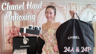 CHANEL 24A amp 24P HAUL UNBOXING  NEW BAG JEWELRY amp RTW 🤩  LUXURY OUTFITS TRY ON HAUL 💖 LINDIESS [upl. by Lohrman680]