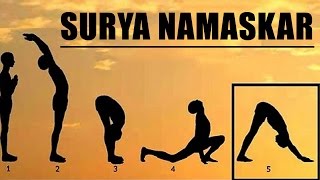 Learn Step by Step Surya Namaskar [upl. by Grishilda]