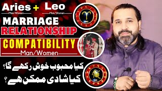 Aries and Leo Compatibility  Aries Aries Compatibility  Aries and Leo Relationship Zanjani TV [upl. by Eilata479]