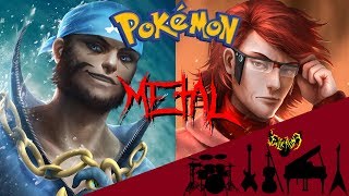 Pokémon Ruby amp Sapphire  Battle Team Aqua  Team Magma Leaders 【Intense Symphonic Metal Cover】 [upl. by Ecirtal]