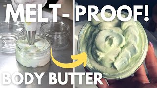 MELTPROOF Cooling Mint Body Butter So creamy [upl. by Ehtyde]