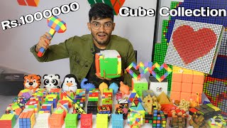 My Road To 11 Million Journey Cube Collection ❤️  800 Cubes [upl. by Obaza]