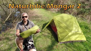 Testaufbau  Naturhike Mongar 2  Trekkingzelt [upl. by Ellerret]