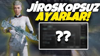 JİROSKOPSUZ EN İYİSİ OLUN🤯 GÜNCEL KONTROL amp HASSASİYET AYARLARI PUBG Mobile [upl. by Martica]