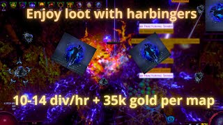 325 Harbinger farming strategy 1014 divhr  gold farm [upl. by Ahswat138]