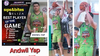 Andwil Yap in Hotshots Basketball League 📷 Hotshots Basketball League 10202024 [upl. by Shiekh]