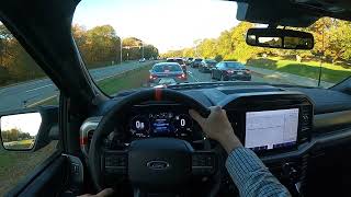 20222023 Ford F150 Raptor POV Test Drive 060  Radial Reviews [upl. by Teak988]