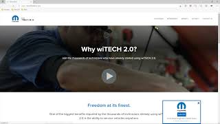 Howto Setup wiTECH 20 for Aftermarket Users [upl. by Quitt]