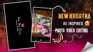 Trending Khortha Ae Inspired Photo Video Editing Alight Motion  New Khortha Lofi Status Editing [upl. by Nnylyt]