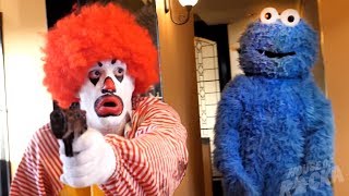 Ronald McDonald VS Cookie Monster [upl. by Vallie]