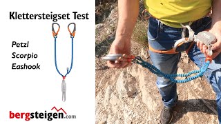 Klettersteigset Test Petzl Scorpio Eashook bergsteigencom [upl. by Whitelaw]