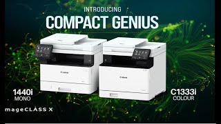 Printing Was Never This Genius  Compact Genius Printers by Canon [upl. by Esinrahs793]